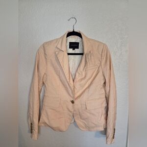 Banana Republic Women's Blazer - Light Organge
